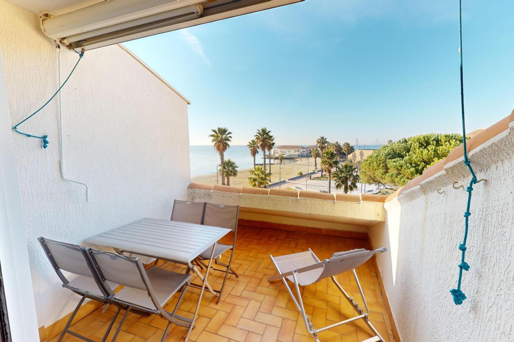 Appartement T2 Vue Plage Meze Proche Sete Zewnętrze zdjęcie