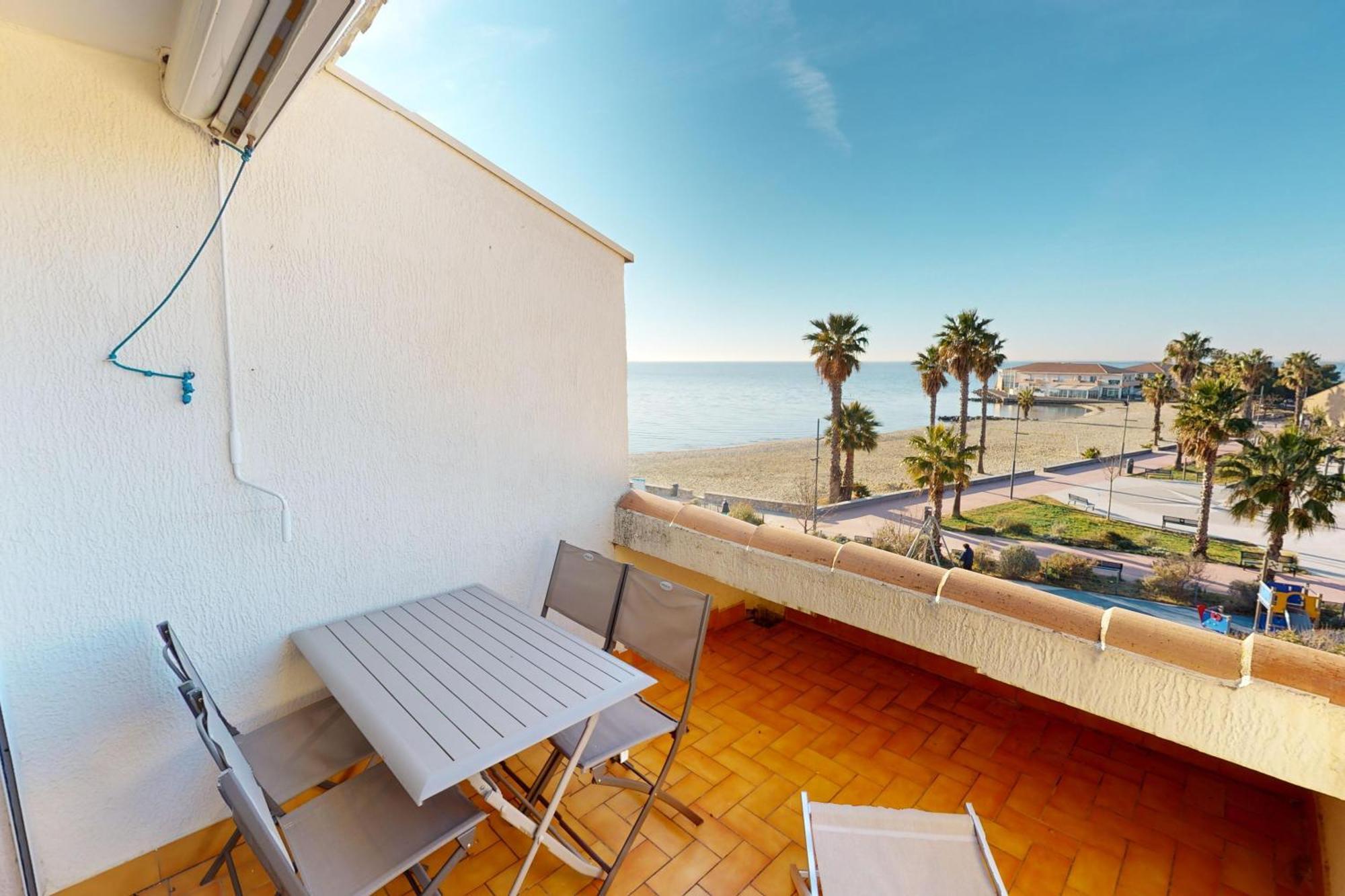 Appartement T2 Vue Plage Meze Proche Sete Zewnętrze zdjęcie