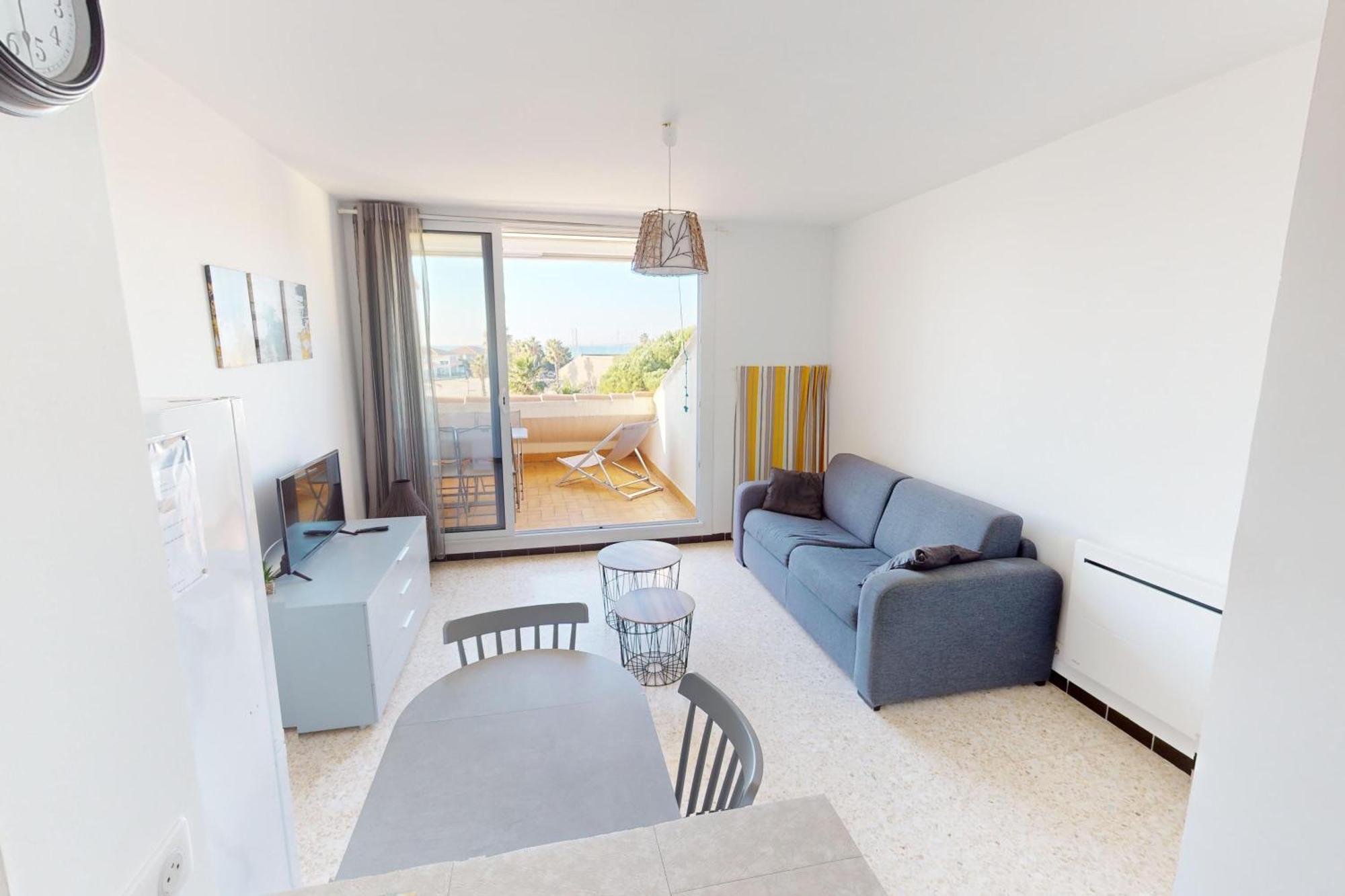 Appartement T2 Vue Plage Meze Proche Sete Zewnętrze zdjęcie