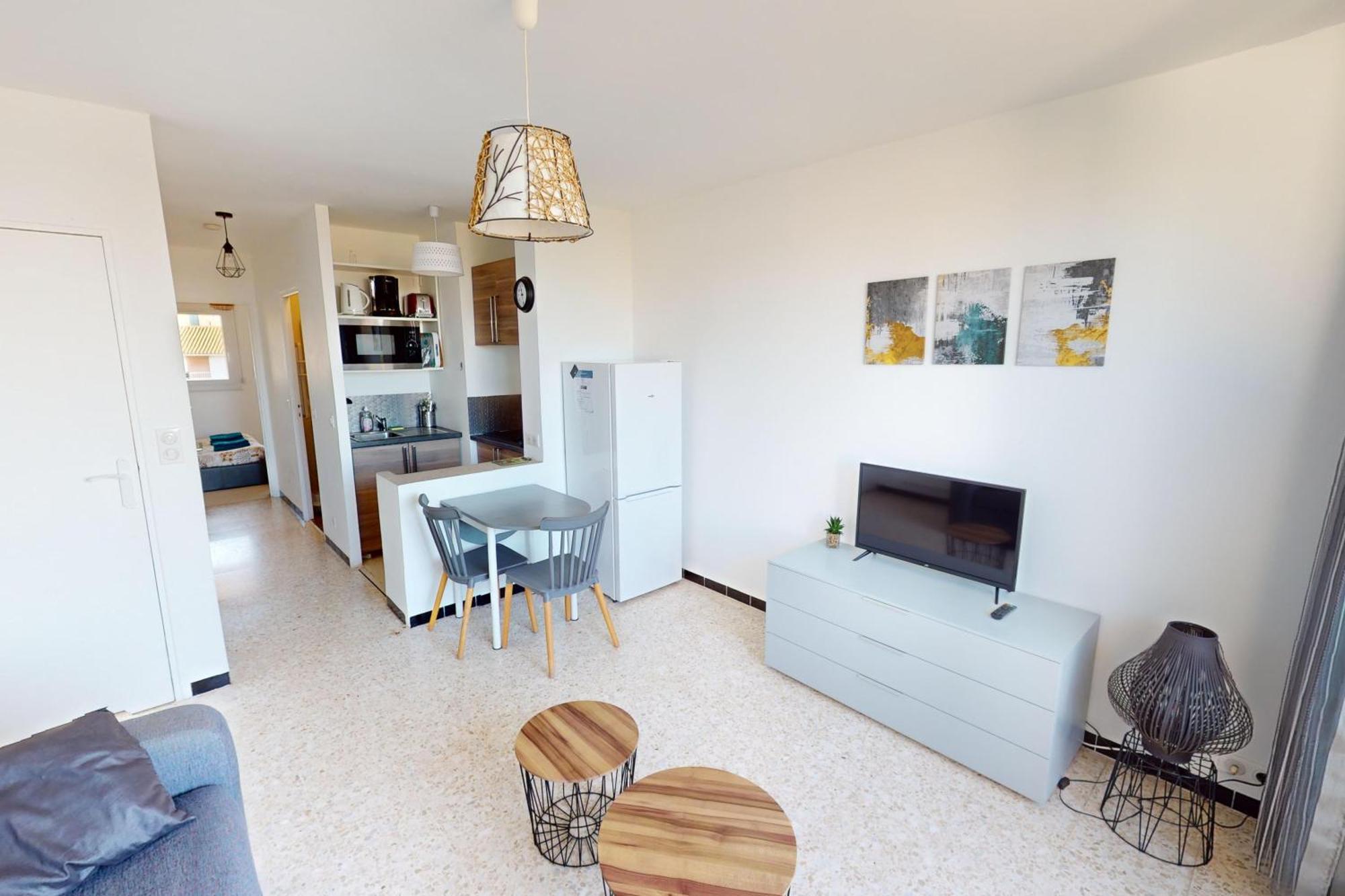 Appartement T2 Vue Plage Meze Proche Sete Zewnętrze zdjęcie