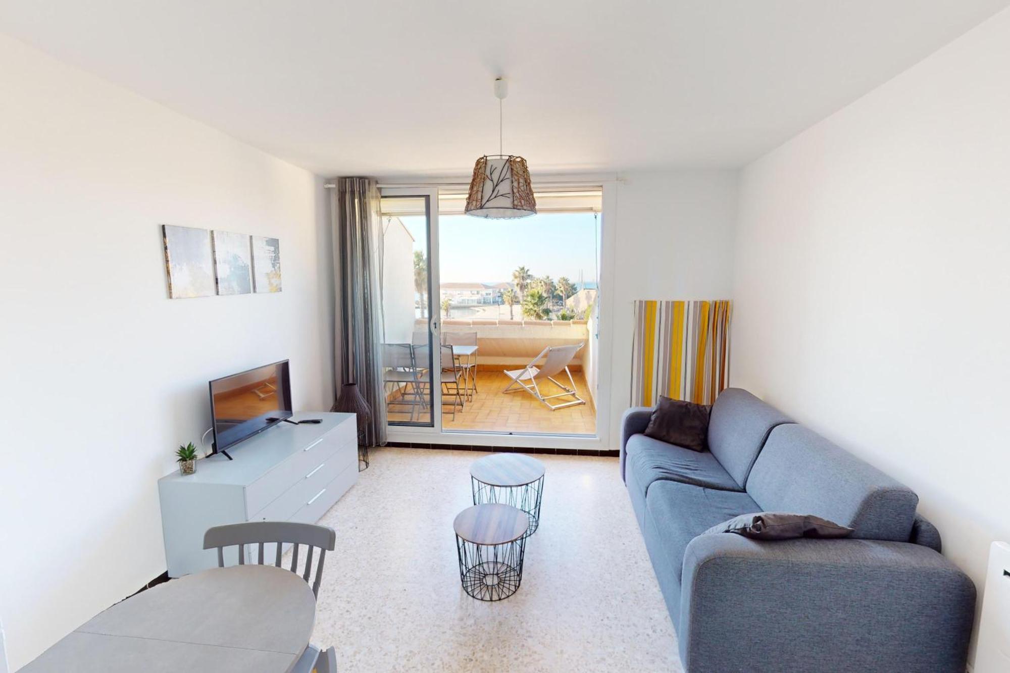 Appartement T2 Vue Plage Meze Proche Sete Zewnętrze zdjęcie